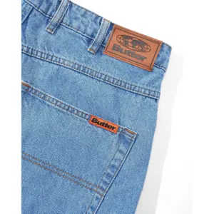 Baggy denim shorts Butter Goods image-4