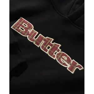 Hoodie Butter Goods Plaid Logo image-1