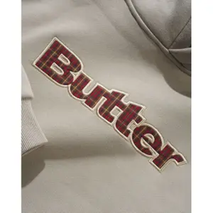 Hoodie Butter Goods Plaid Logo image-1