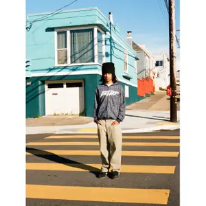 Felpa con cerniera a cappuccio Butter Goods Amplify image-3