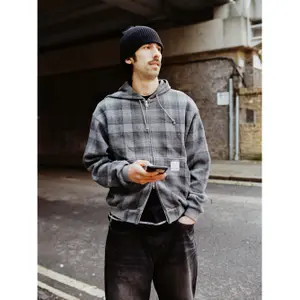 Felpa con cappuccio Butter Goods Waffle image-3