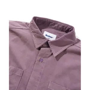 Camicia con cuciture a contrasto Butter Goods image-1