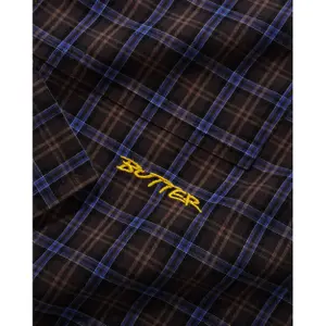 Langærmet ternet skjorte Butter Goods image-1