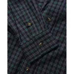 Langærmet ternet skjorte Butter Goods image-4