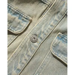 Giacca di jeans in denim Butter Goods Garage image-3
