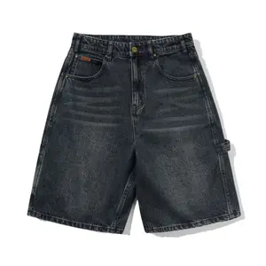 Pantaloncini da carpentiere in denim Butter Goods image-0