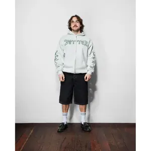 Sweatshirt med huva och dragkedja Butter Goods Thirteen image-1