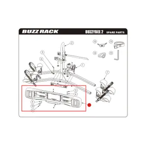 Φωτισμός πινακίδας μοτοσικλέτας BuzzRack Buzzybee 2/4 image-1