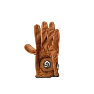 Luva de golfe, mão direita Beaver Golf Original Cognac image-0