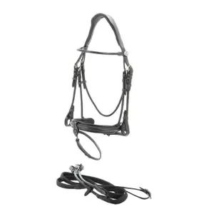 Combined anatomic noseband bridle Jump'In Friday image-0