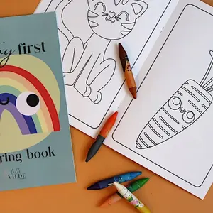 Children's colouring book By Lille Vilde image-2