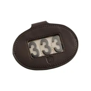 st-db-db-sm-pb-schilderhalter-fur-reitsport-mit-druckknopf-by-wilton-small-dark-brown-small-10-5x13-5-cm