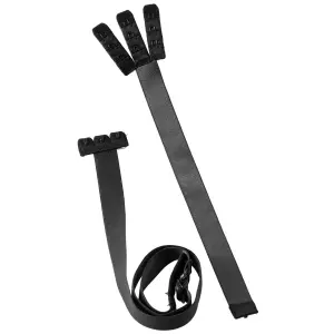 Low back straps with 3 hooks for women Bye Bra (x3) image-1