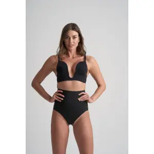 High-waisted shaping brief for women Bye Bra image-1