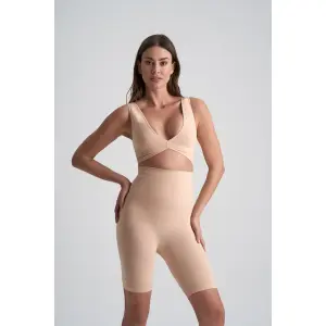 Leggings mit hoher Taille, Damen Bye Bra High Soft Touch Seamless image-2