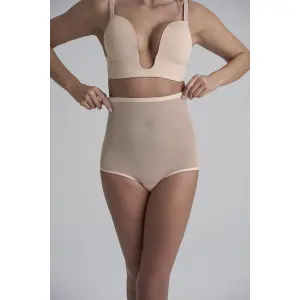 Sheer shaping shorts for women Bye Bra High Waist image-2