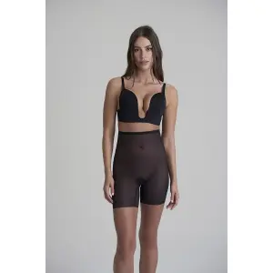 Women's tulle shorts Bye Bra High Waist image-2