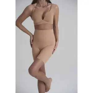 High-waisted sculpting shorts for women Bye Bra image-2