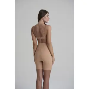 High-waisted sculpting shorts for women Bye Bra image-5