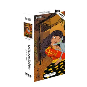 1000-piece puzzle C-Puzzle Le Chat Du Rabbin image-0