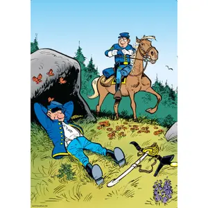 1000-piece puzzle C-Puzzle Les Tuniques Bleues image-1