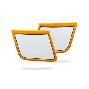 usnp4-pair-of-motorcycle-plates-number-scrambler-c-racer-yellow-one-size