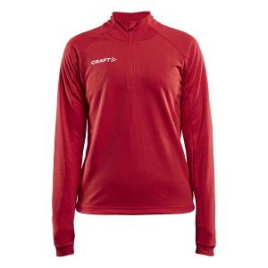 c1910152-430000-sweatshirt-1-2-zip-woman-craft-evolve-bright-red