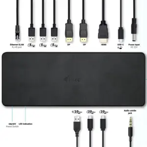 Docking station portatile USB-C 3.2 I-Tec Docking Station Gen 2 Pro image-2