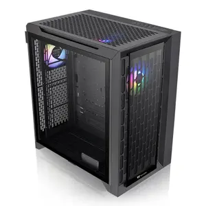 Case per PC mid-tower con pannelli in vetro Thermaltake E-ATX Centralized Thermal Efficiency C700 TG RGB image-2