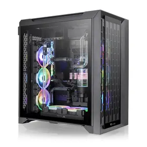 Case per PC mid-tower con pannelli in vetro Thermaltake E-ATX Centralized Thermal Efficiency C700 TG RGB image-3