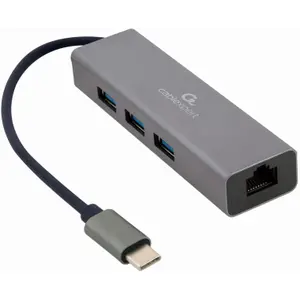 Carte réseau USB-C 3.1 vers RJ45 et Hub 3 ports Cablexpert