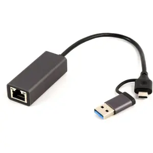 Carte réseau USB-A/C 3.0 vers RJ45 Gigabit Cablexpert