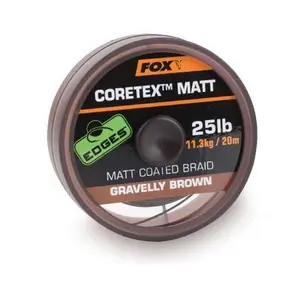Drahtgeflecht Fox Matt Gravelly Brown 20lb – 20m Edges image-0