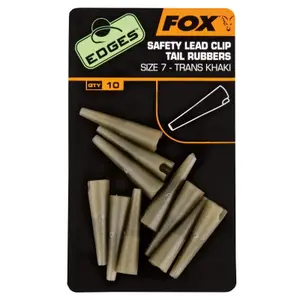 Manchon Fox Edges Size 7 Lead Clip Tail Rubbers image-0