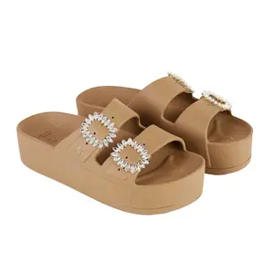 Women's slides Cacatoès Caipirinha Lindo