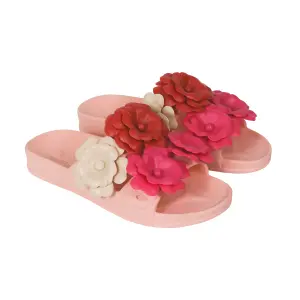 Women's slides Cacatoès Camelia image-1
