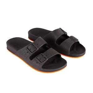 21s1010-211-girl-s-sandals-cacatoes-brasilia-khaki-fluorescent-orange