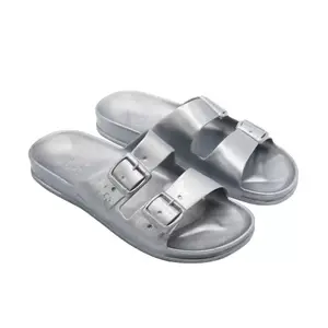 Girl's sandals Cacatoès Anjo Metallic image-0