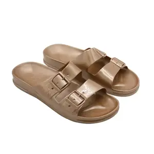 Girl's sandals Cacatoès Anjo Metallic image-0