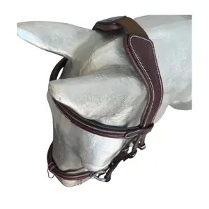 Bridons pour cheval muserolle combinée avec noseband amovible Cavaletti Soft image-1