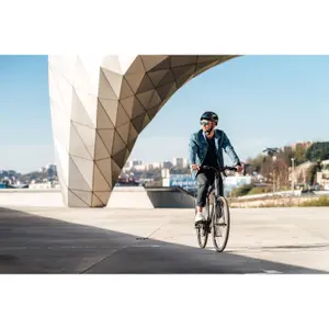 Capacete de bicicleta + led + usb Cairn Quartz image-4