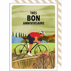 Doppelte Karte Cake And Crayons Anniversaire image-0