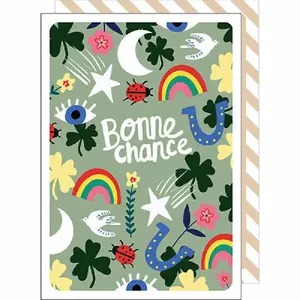 Doppelte Karte Cake And Crayons Chance image-0