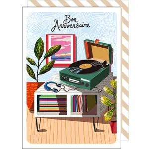 Carta doppia Cake And Crayons Anniversaire image-0