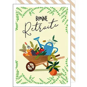 Carta doppia Cake And Crayons Retraite image-0
