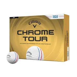 Golfbälle Callaway Chrome Tour Triple Track (x12)