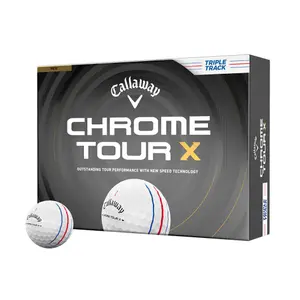 Piłeczki golfowe Callaway Chrome Tour X Triple Track (x12)