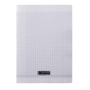 Hæftet notesbog a4 48 sider store firkanter Calligraphe 8000 Polypro