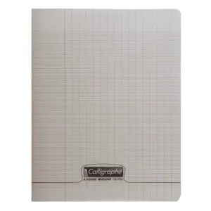 Cahier piqué 60 pages grands carreaux Calligraphe 8000 Polypro image-0
