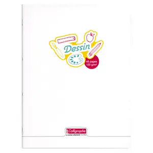 Cuaderno de bocetos acolchado liso de 48 páginas Calligraphe 8000 Polypro image-0